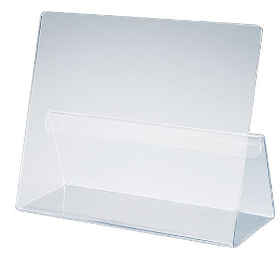 Classic Cookbook Holder - Simple Elegant Clear Acrylic - Made in the USA - LaPrima Shops ®