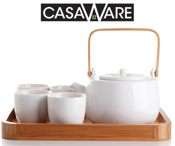 Congratulations: Sharon S. NY- Winner of our casaWare Serenity 7-Piece Tea Pot Set that ended 11-09-16.