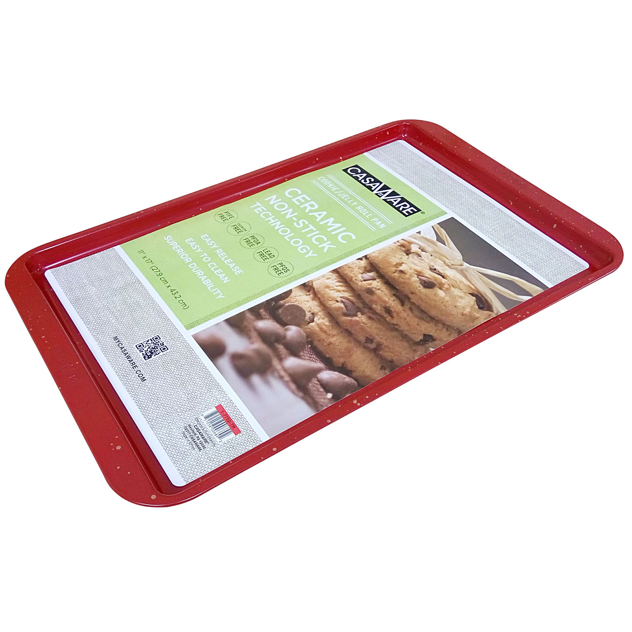 Libertyware 18 X 13 Inch Half Size Jelly Roll Cookie Sheet Pan