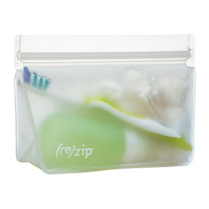 (re)zip Stand-Up Clear Leakproof Reusable Storage Bag (2-Cup/16-ounce) - LaPrima Shops ®