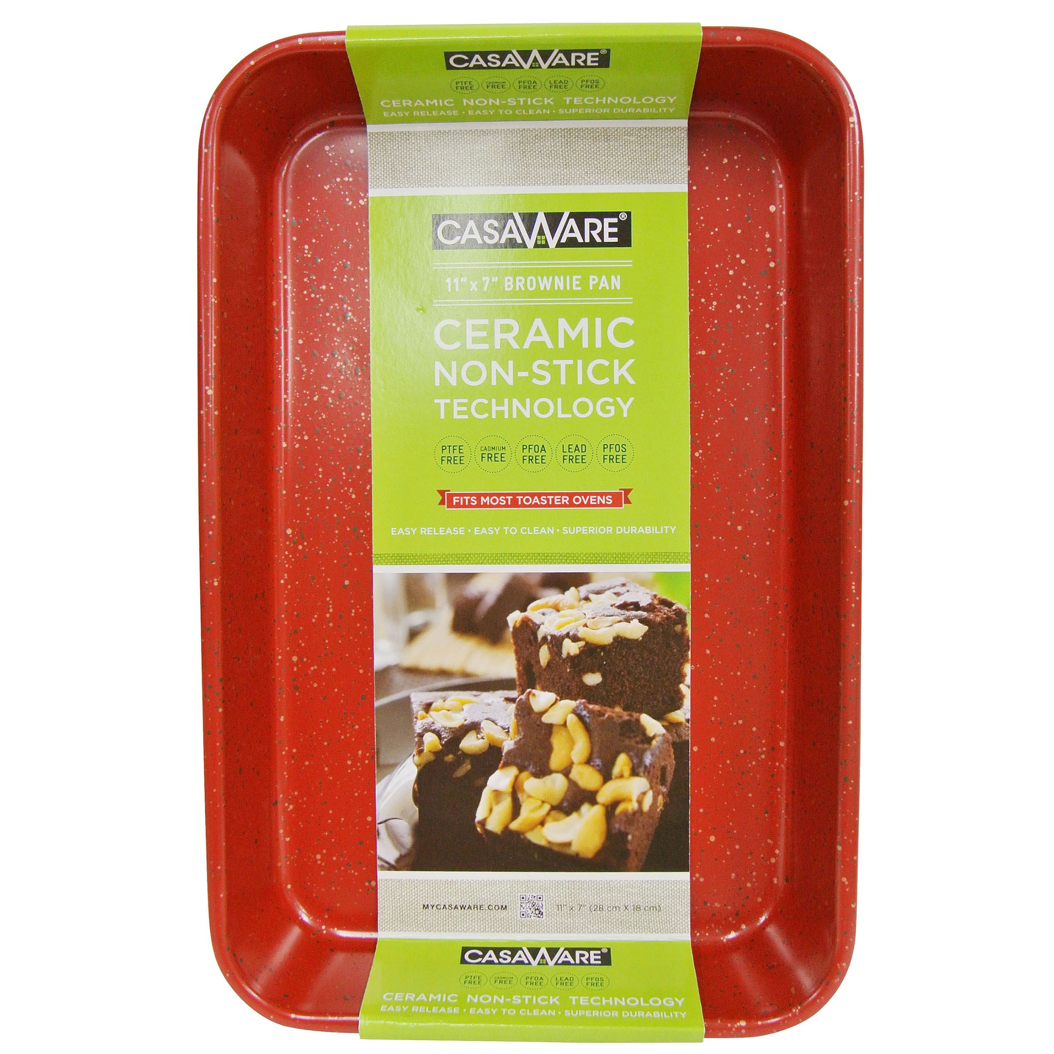 Baker's Advantage® Roshco® 5 PC Non-Stick Red Silicone Bakeware