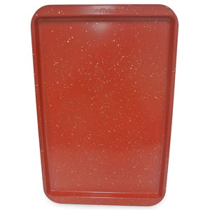 CasaWare Ceramic Coated NonStick Cookie/Jelly Roll Pan 11"x17" (Red Granite) - LaPrima Shops ®