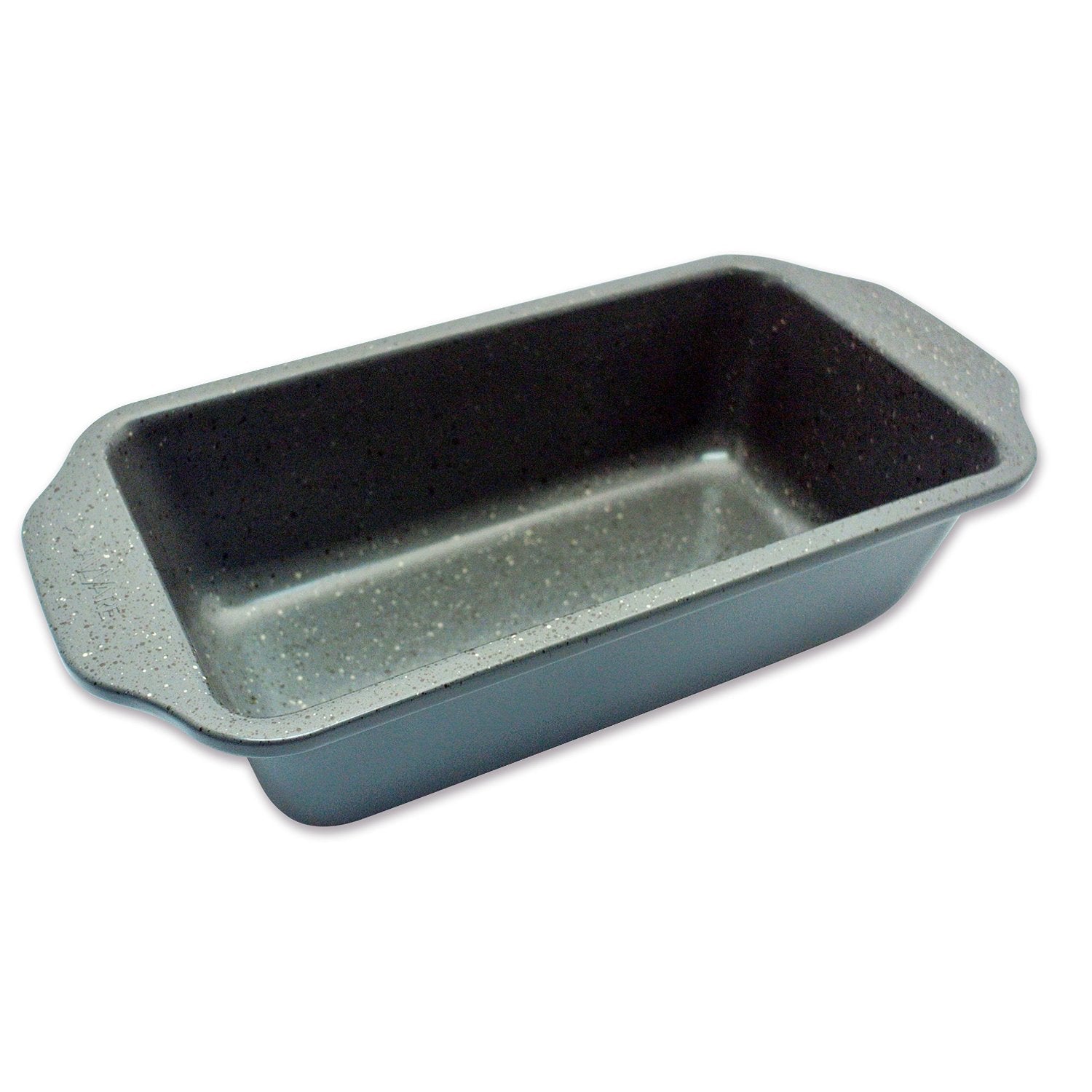 casaWare Loaf Pan 9 x 5-Inch Ceramic Coated Non-Stick (Silver Granite) -  LaPrima Shops®
