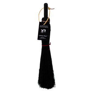 Authentic Hand Made All Broomcorn Broom (17.5-Inch/Hand Black) - LaPrima Shops ®